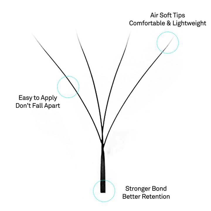W-Shape 4D Premade Volume Fan Lash Extensions SC