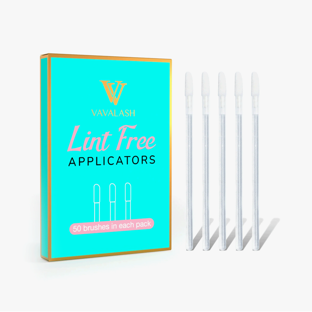 50pcs Transparent Lint Free Applicators