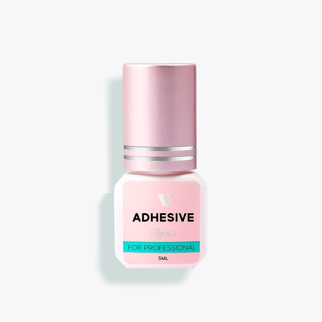 Pink Color Vegan Lash Extension Adhesive 5ml
